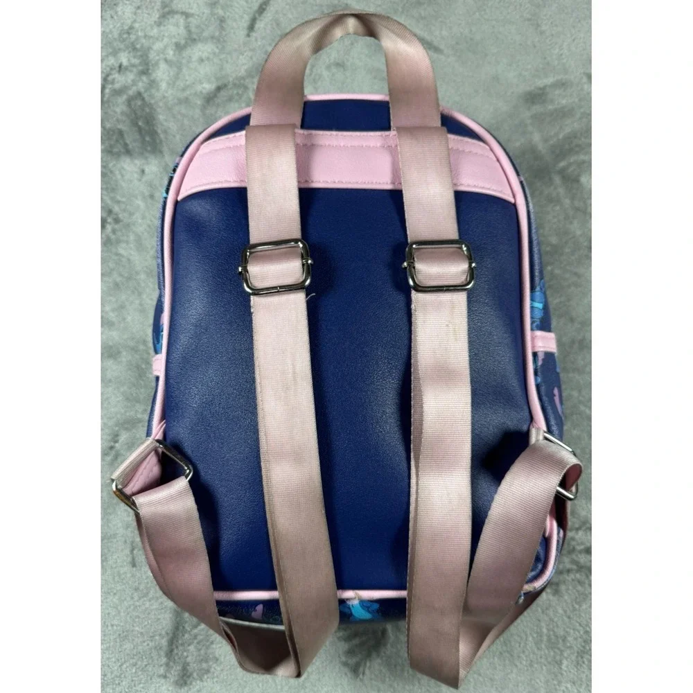 Disney Lilo & Stitch All Over Print Mini Backpack Blue B-83727289